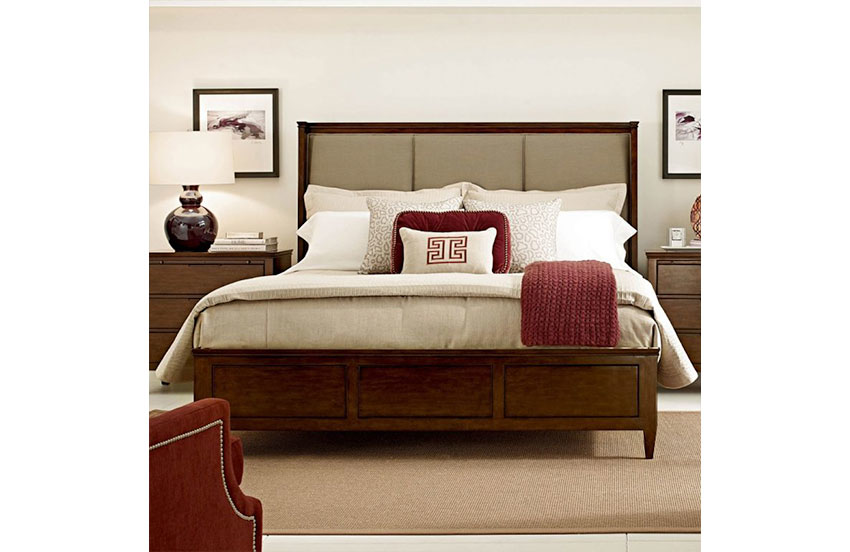 Spectrum King Upholstered Bed