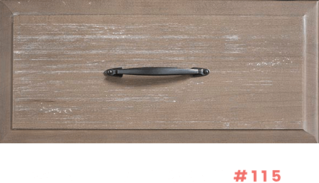 Artisan and Post Weathered Gray finish